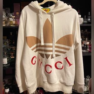 💯 Authentic Gucci x adidas Hoodie